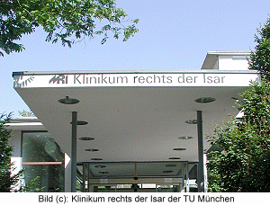 Bild Eingang Klinikum rechts der Isar München