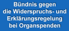 Bündnis gegen die Widerspruchs- und Erklärungsregelung bei Organspenden