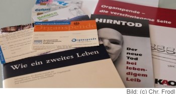 Organspende Aufklärung, Entscheidung pro oder contra